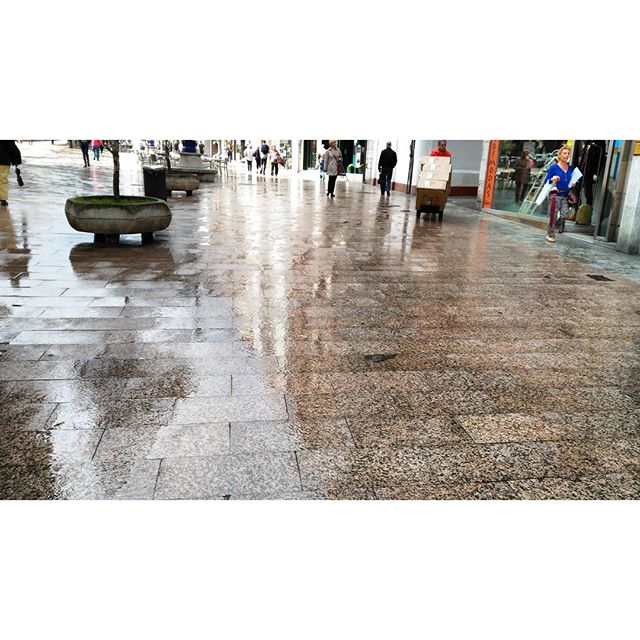  Llueve sobre mojado.#Santander #lluvia #otoño