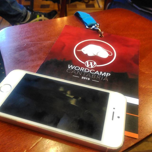  Seguimos en la WordCamp Cantábrica.#wordcamp #WordPress #wccantabria