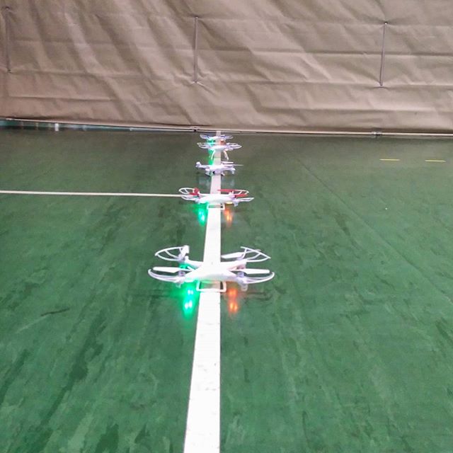  Drones en Formación