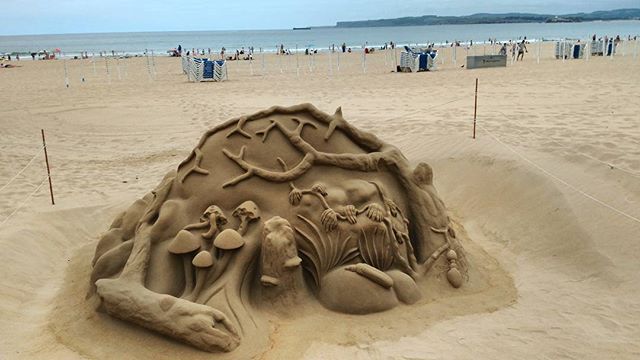  Arte en la arena