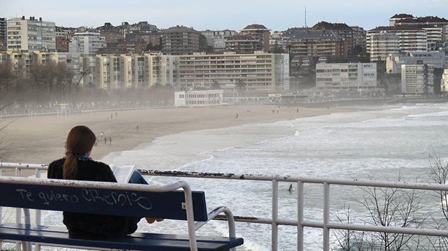A veces sólo hace falta un libro y el mar
