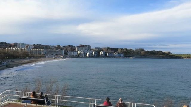 Así andaba el Sardinero ayer