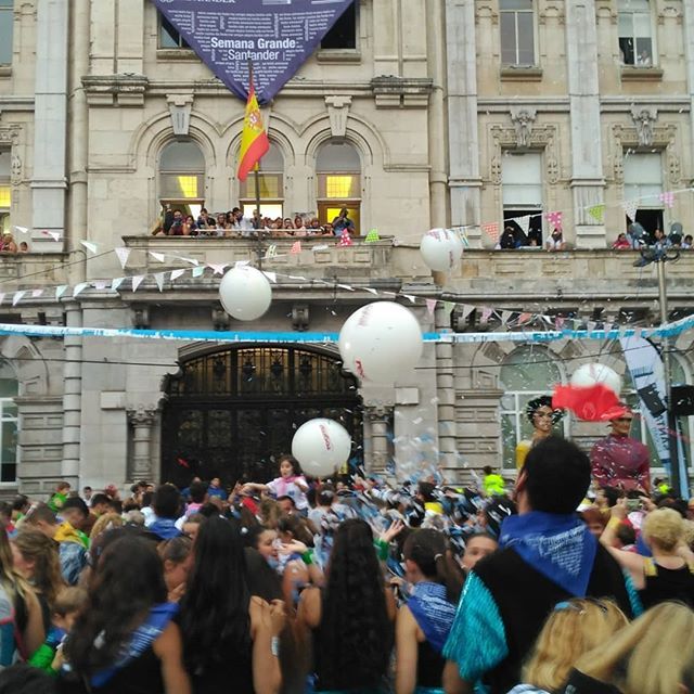 Comienzo de la Semana Grande de Santander 2018